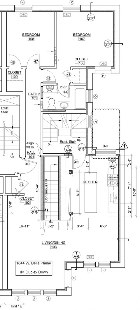 Floor plan for 3 beds, 3 baths, 2200 sqft